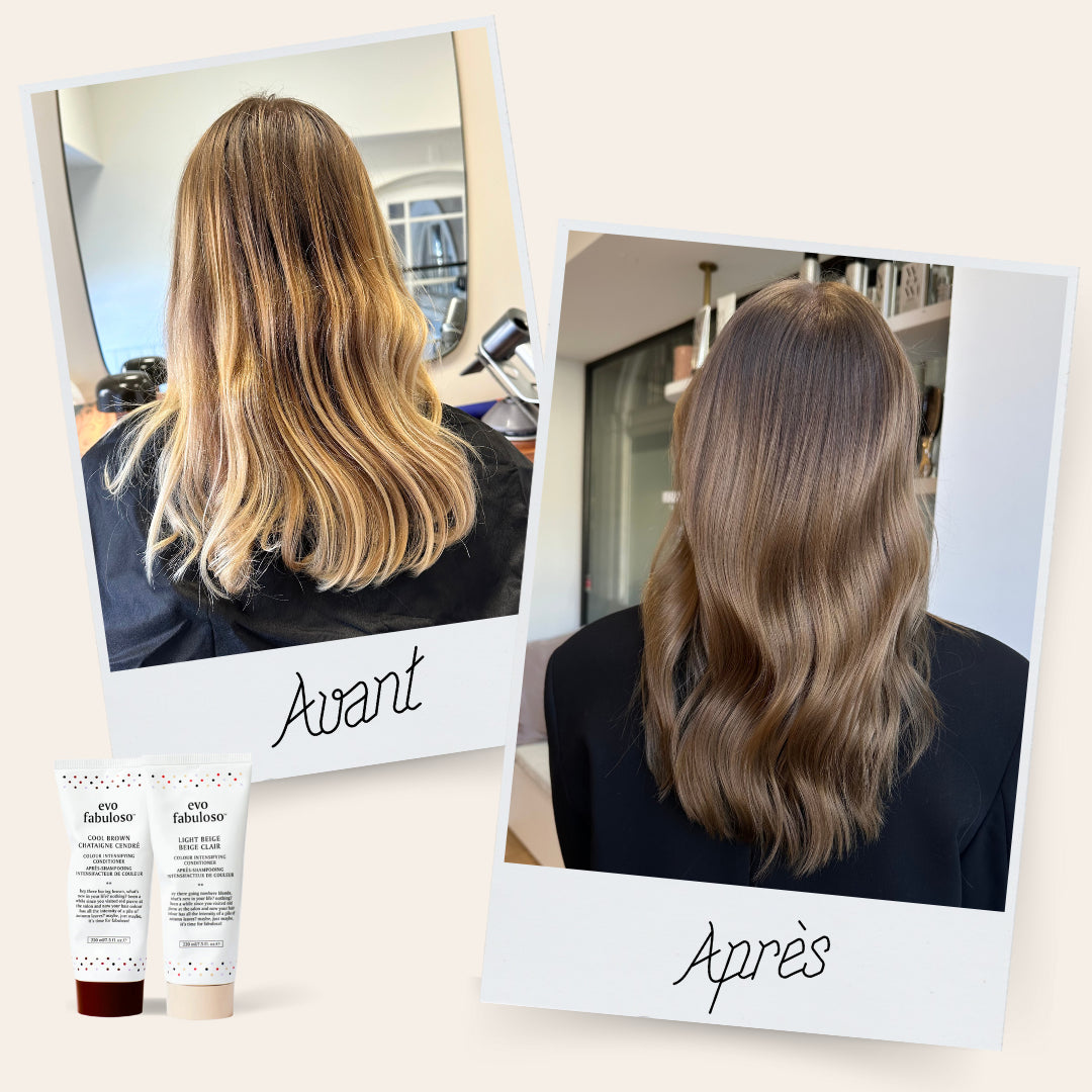 Avant Après soin repigmentant Evo Fabuloso
