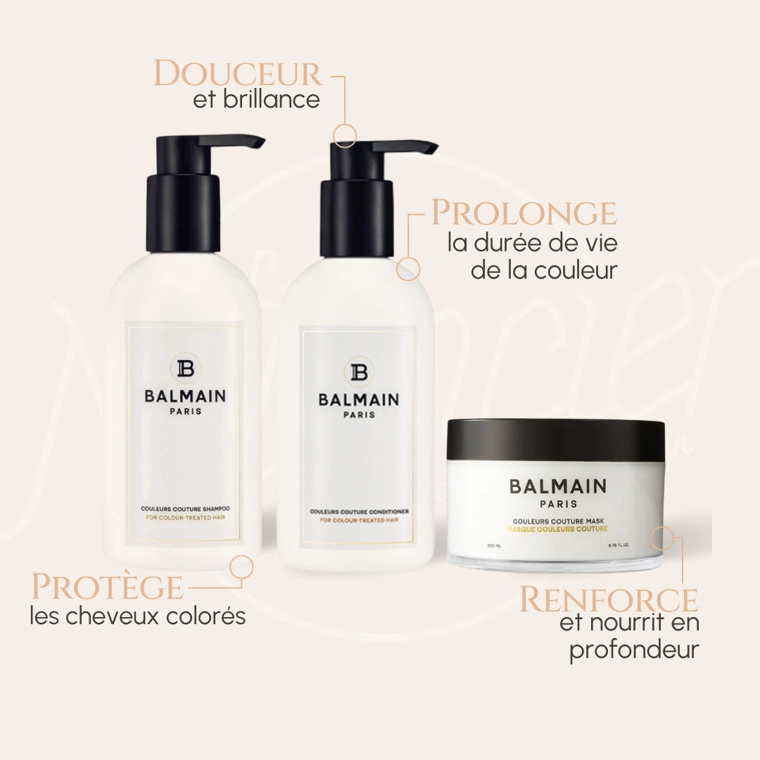 Shampooing Conditioner Masque Couleurs Couture