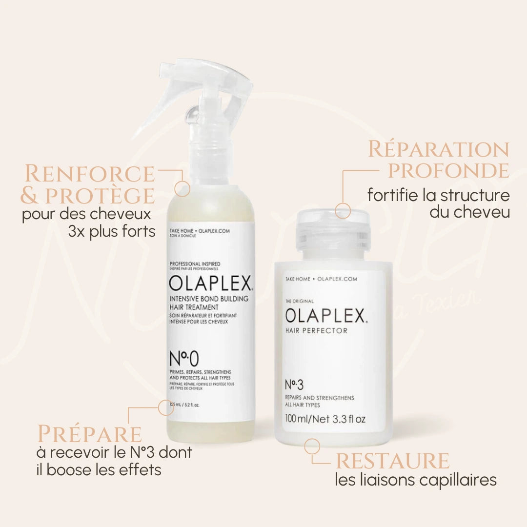 Duo Olaplex n°0 et Olaplex n°3
