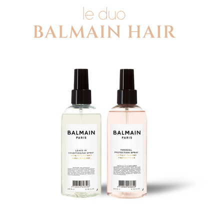 Duo de coiffage Balmain - Leave-in + Thermo-protecteur