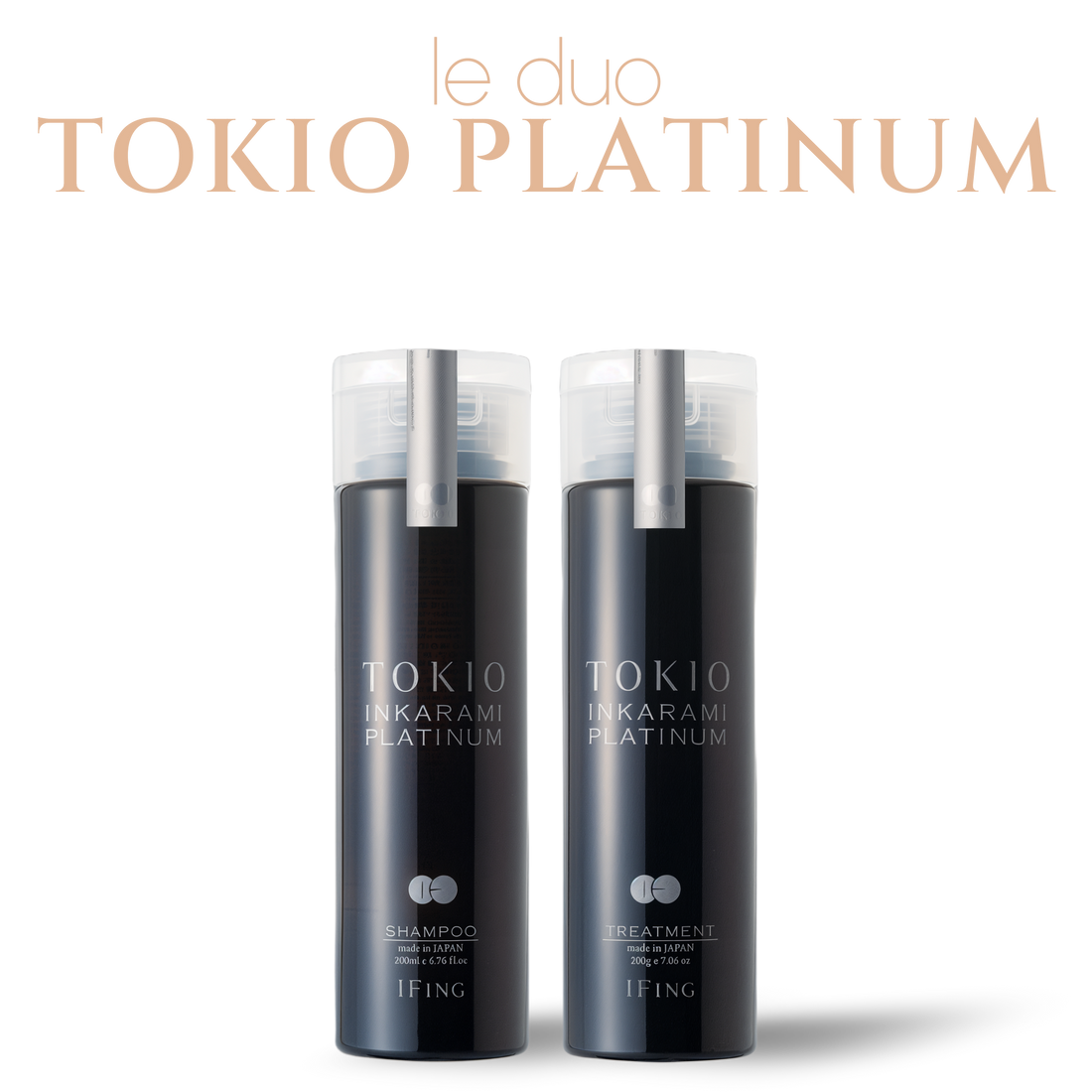 Shampooing et Traitement Tokio Inkarami Platinum