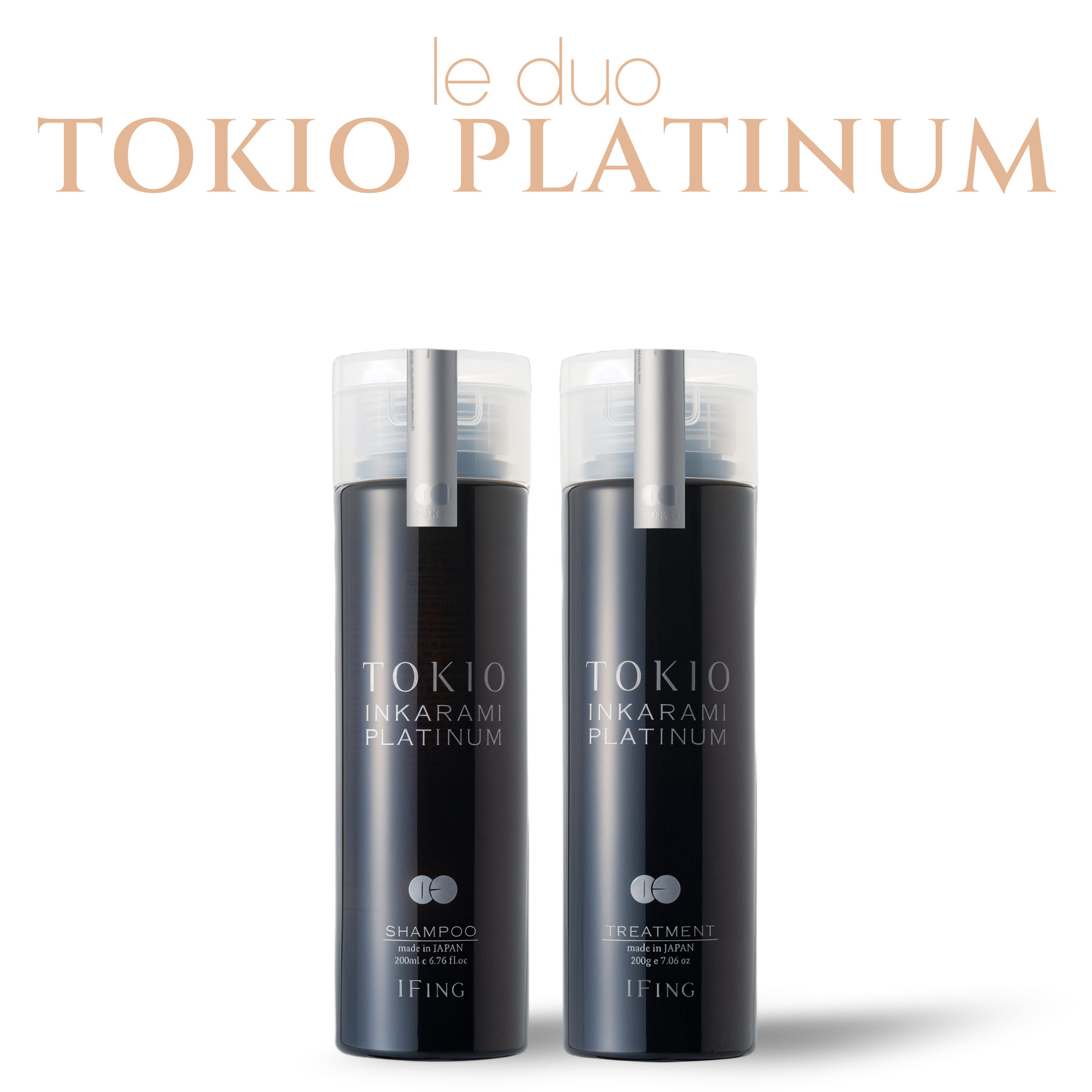 Shampooing et Traitement Tokio Inkarami Platinum