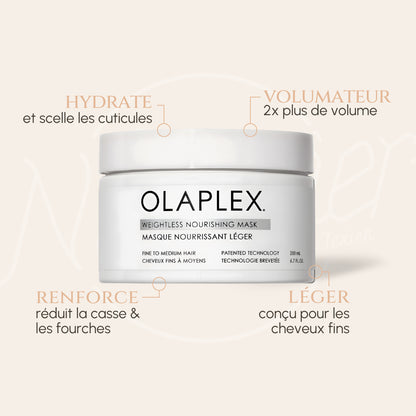 Weightless Nourishing Mask - Masque volume pour cheveux fins Olaplex