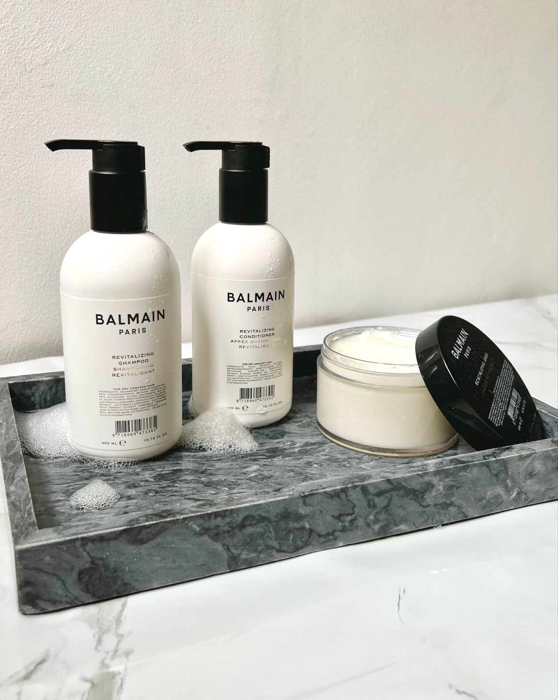 Tuto application shampooing soin Balmain Hair