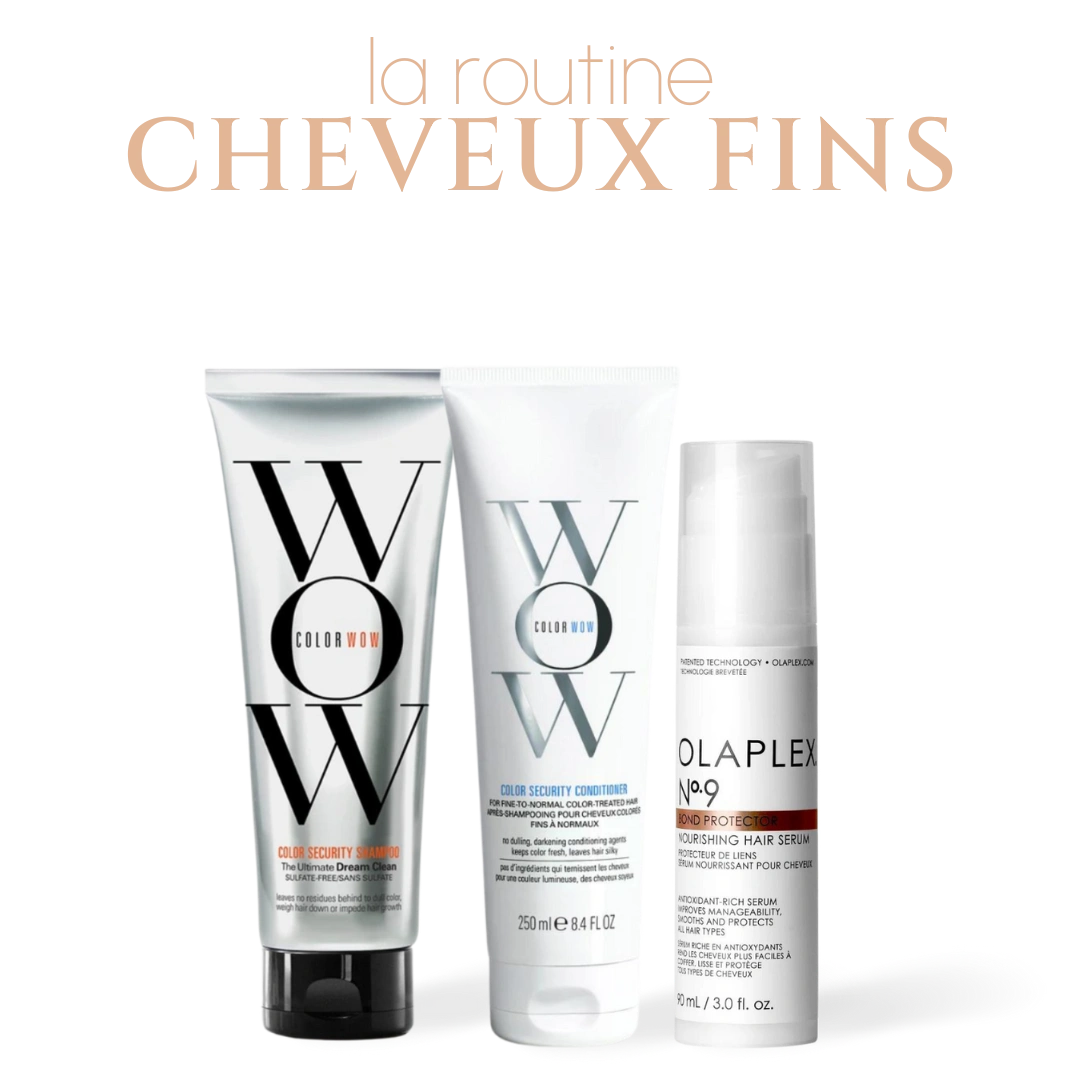 routine pour cheveux fins