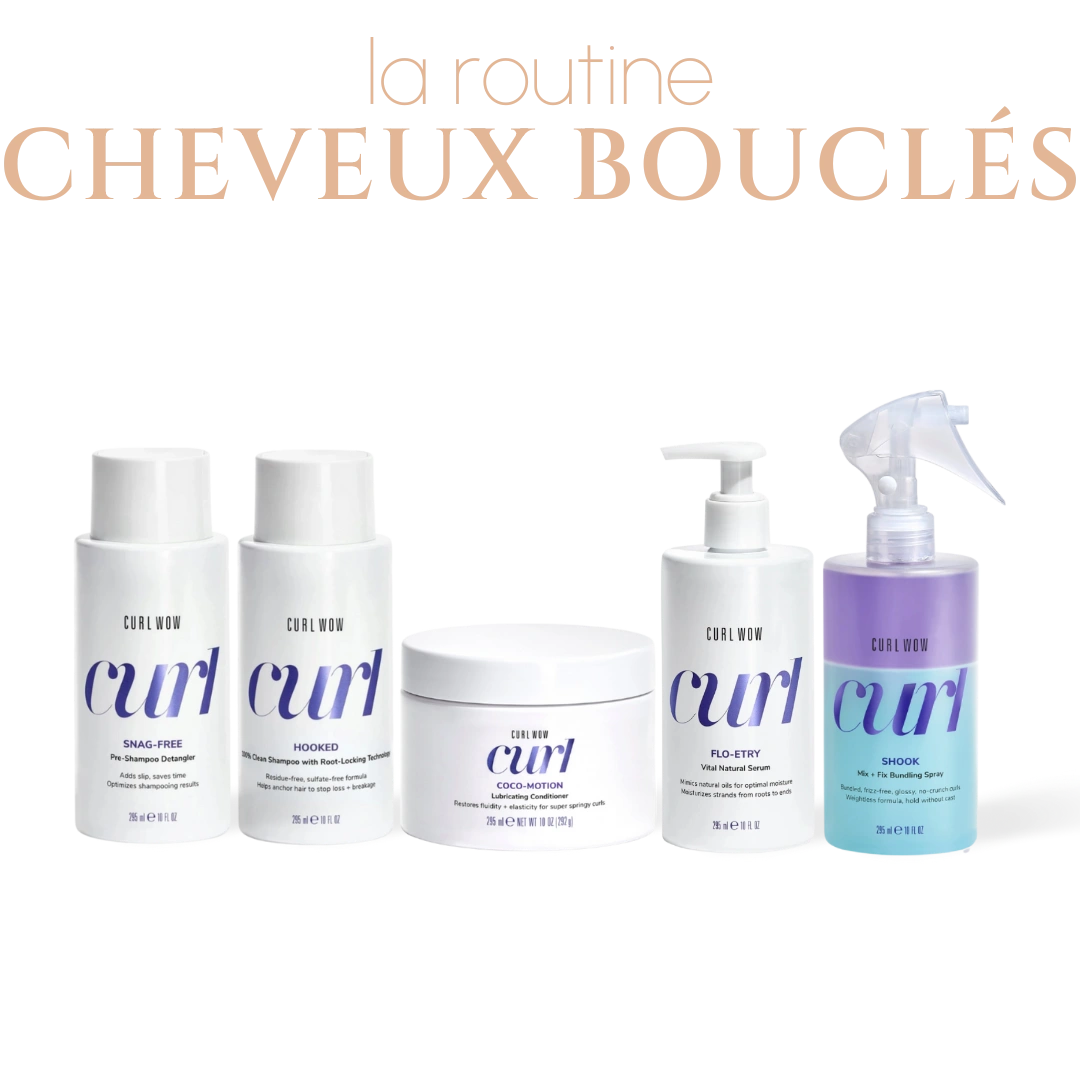 routine pour cheveux bouclés, Curl Wow