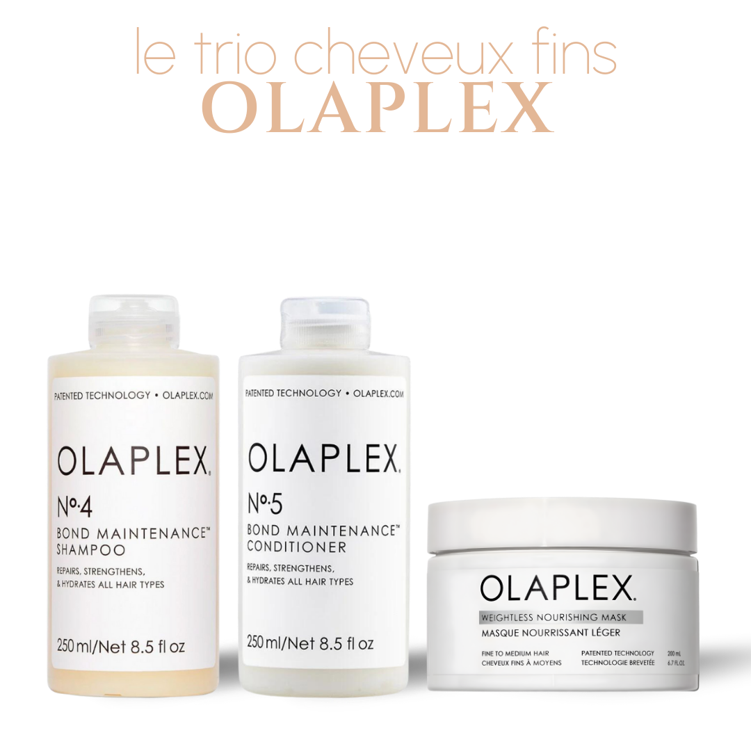 Trio Olaplex - Cheveux fins