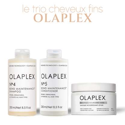 Trio Olaplex - Cheveux fins