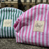 Trousse de toilette rayée 